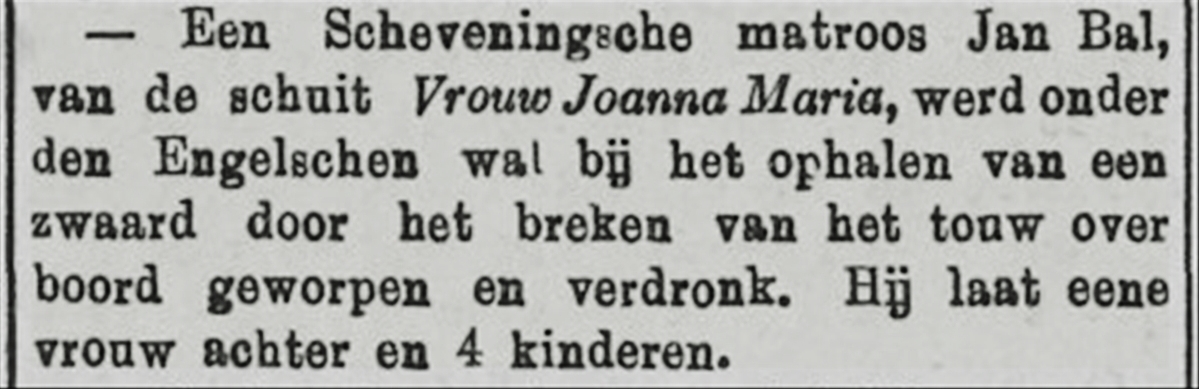 Vrouw Johanna Maria